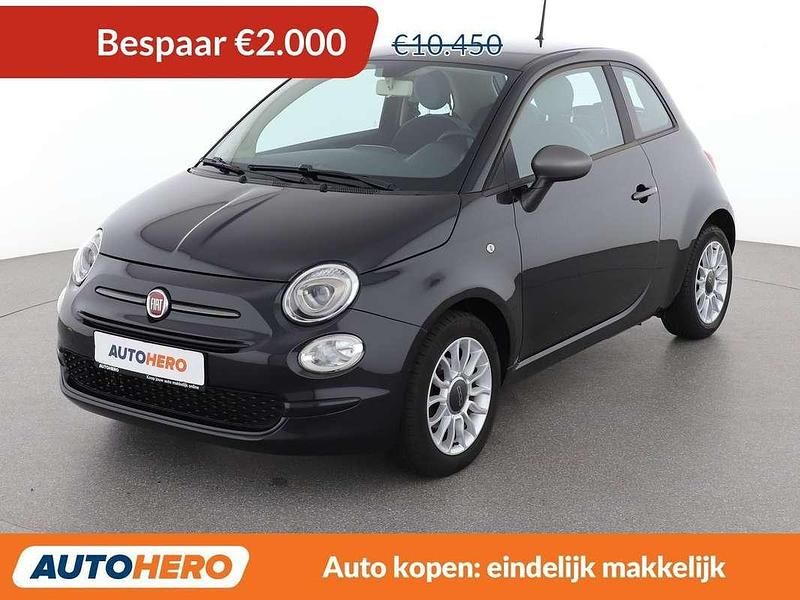 Zwart Occasion 2017 Fiat 500 Pop Hatchback | € 8.649 (Goede deal) - Afbeelding 1/3