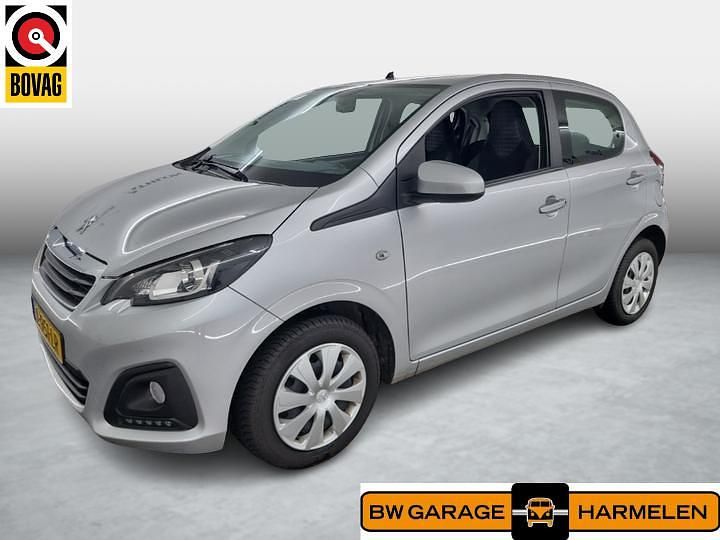 Grijs Gebruikt 2021 Peugeot 108 Active Hatchback | € 9.700 (Eerlijke prijs) - Afbeelding 1/4