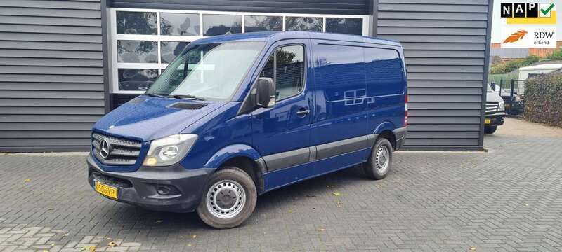 Blauw Gebruikt 2014 Mercedes Sprinter Van | € 7.999 (Super prijs) - Afbeelding 1/4