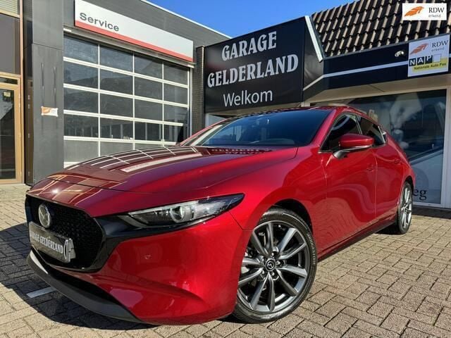 Rood Gebruikt 2020 Mazda 3 Hatchback | € 19.999 (Super prijs) - Afbeelding 1/4