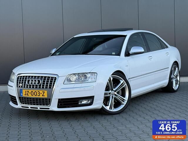 Wit Gebruikt 2009 Audi S8 S-Line Sedan | € 28.990 - Afbeelding 1/4