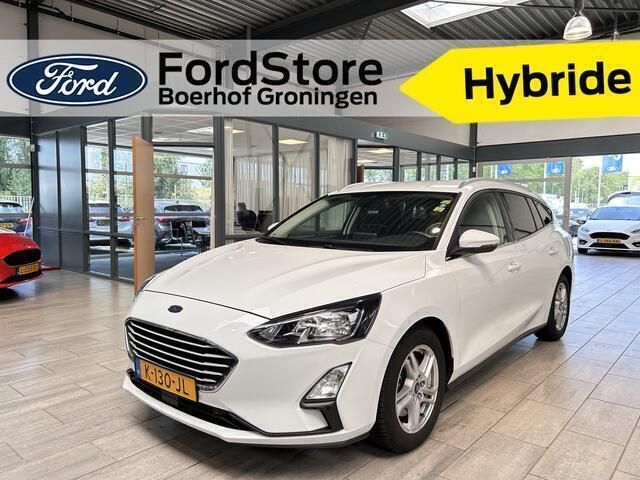 Wit Gebruikt 2021 Ford Focus Business Edition Stationwagen | € 12.450 (Goede deal) - Afbeelding 1/4