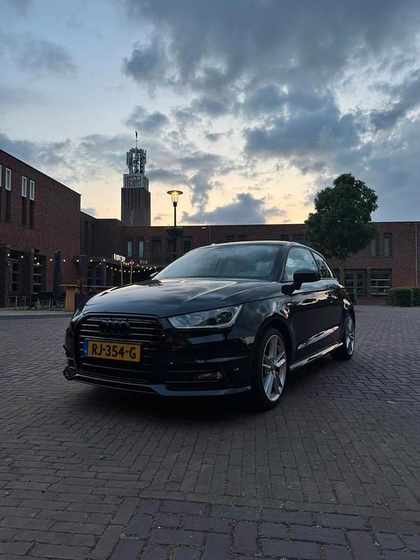 Zwart Gebruikt 2018 Audi A1 S-Line Hatchback | € 12.499 (Eerlijke prijs) - Afbeelding 1/4