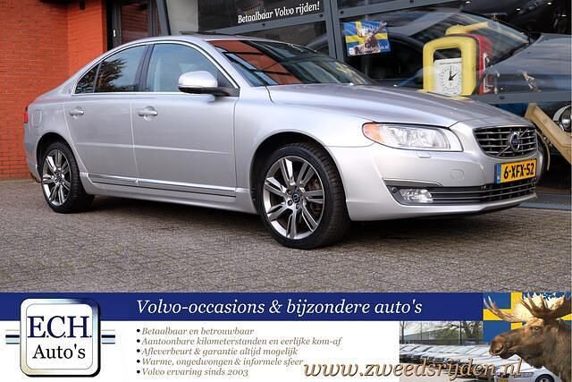 Zilver (metallic) Gebruikt 2014 Volvo S80 Summum Sedan | € 18.950 - Afbeelding 1/4