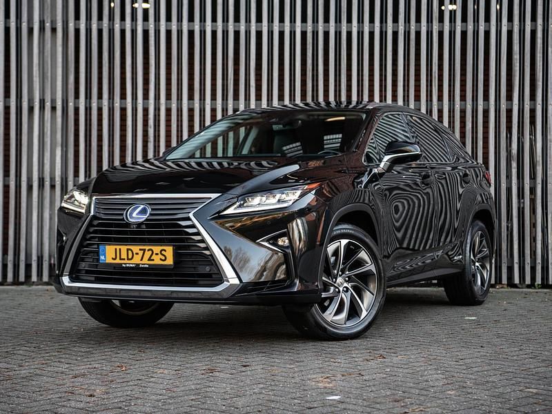 Zwart Gebruikt 2016 Lexus RX450h President Line SUV | € 34.950 (Eerlijke prijs) - Afbeelding 1/4