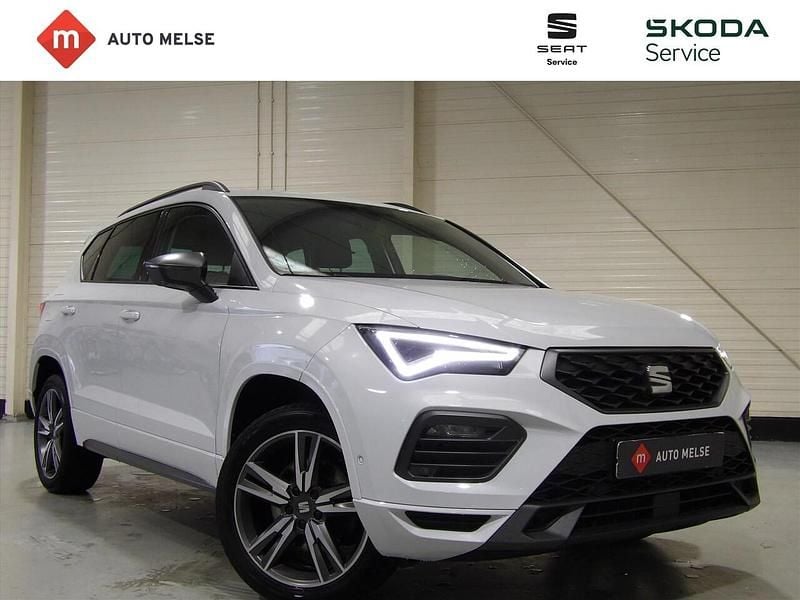 Wit (metallic) Gebruikt 2021 Seat Ateca Business SUV | € 28.950 (Eerlijke prijs) - Afbeelding 1/4