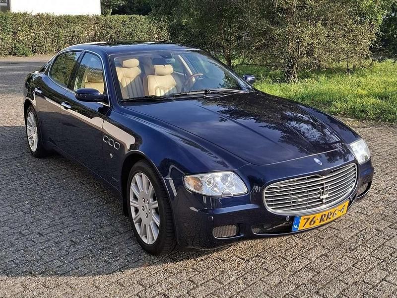 Blauw Gebruikt 2007 Maserati Quattroporte Sedan | € 17.900 (Super prijs) - Afbeelding 1/4