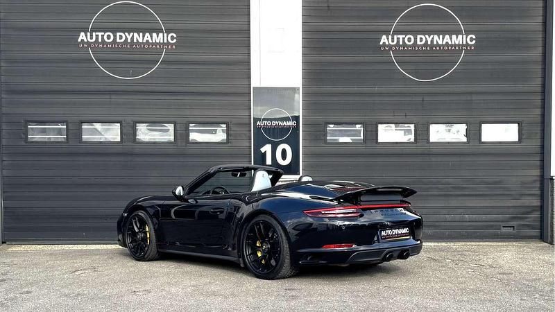 Occasion Porsche 911 Carrera Cabriolet 451 PK (331 kW) 2018 Zwart Cabriolet