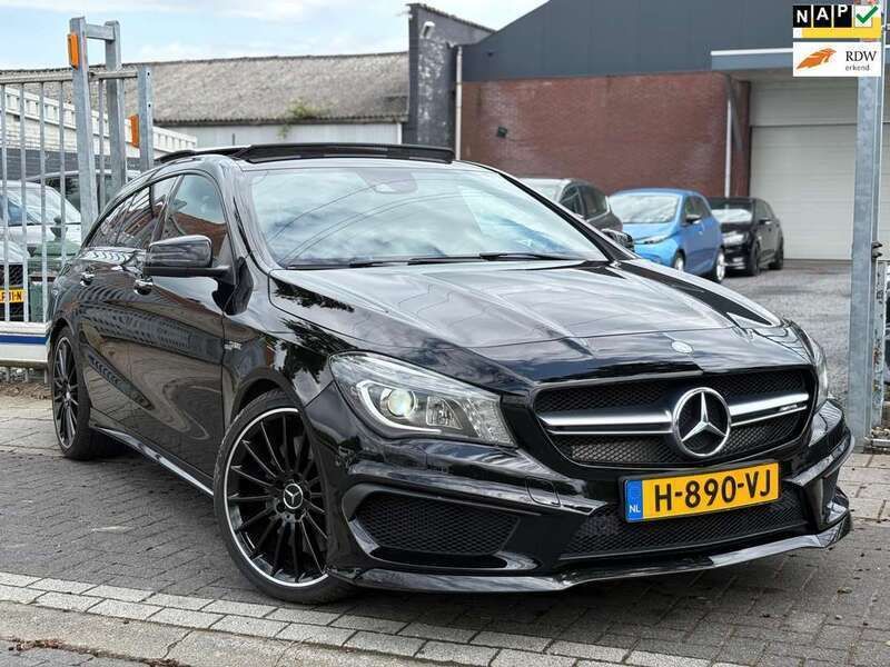 Zwart Gebruikt 2015 Mercedes CLA45 AMG Shooting Brake AMG Stationwagen | € 28.995 (Goede deal) - Afbeelding 1/4