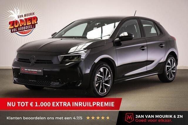 Zwart, metallic lak Gebruikt 2024 Opel Corsa Hatchback | € 18.900 (Eerlijke prijs) - Afbeelding 1/4
