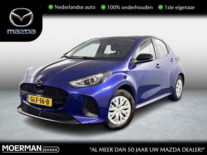 Occasion Mazda 2 Prime-Line 116 PK (85 kW) 2024 Glass blue Hatchback