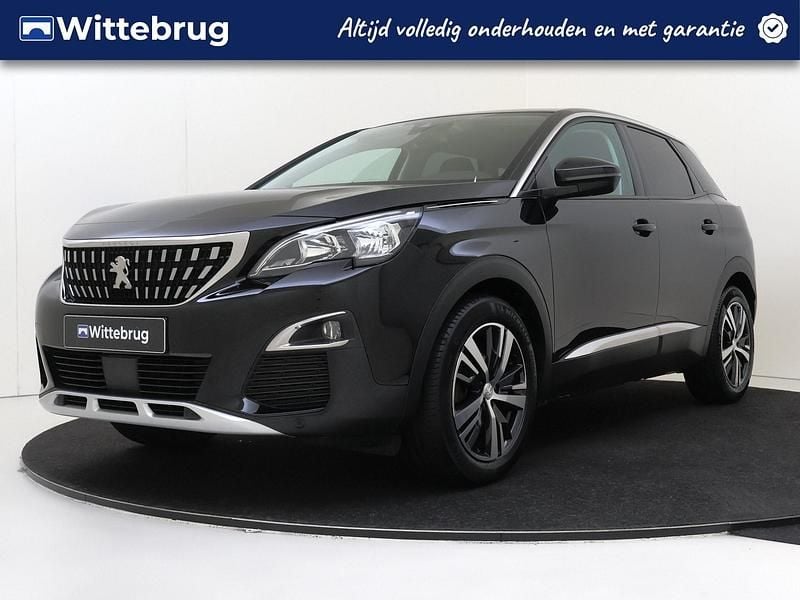 Zwart Gebruikt 2019 Peugeot 3008 Allure SUV | € 21.425 (Eerlijke prijs) - Afbeelding 1/3