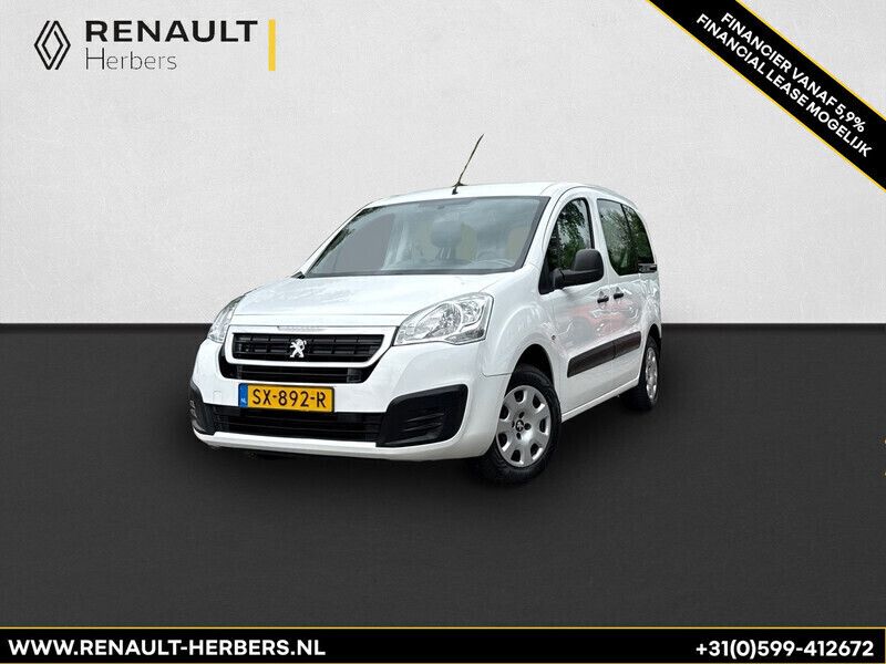 Wit Gebruikt 2018 Peugeot Partner Tepee Active MPV | € 13.650 (Iets duurder) - Afbeelding 1/4