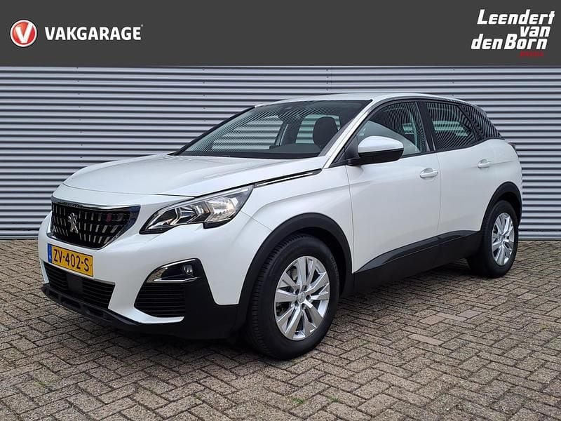 Wit Gebruikt 2019 Peugeot 3008 SUV | € 17.495 (Goede deal) - Afbeelding 1/4