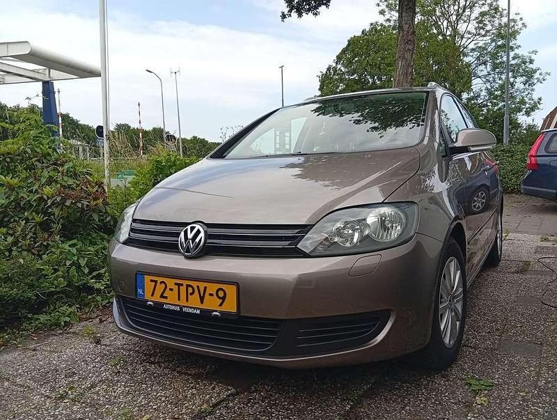 Bruin Gebruikt 2012 VW Golf Plus Comfortline MPV | € 6.500 (Goede deal) - Afbeelding 1/4