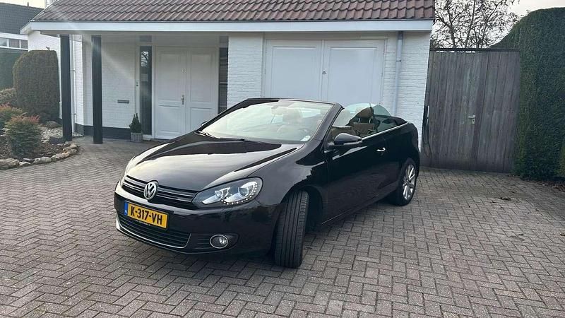 Occasion VW Golf Cabriolet 122 PK (89 kW) 2012 Zwart Cabriolet