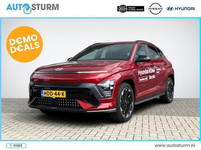 Rood Nieuw 2025 Hyundai Kona N Line SUV | € 39.940 (Goede deal) - Afbeelding 1/4