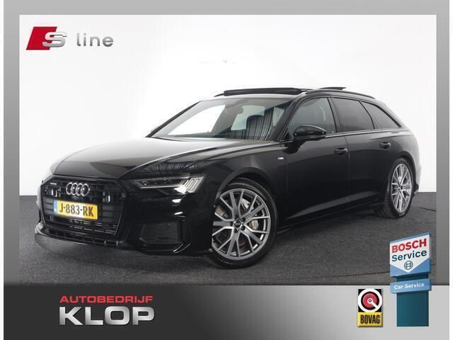 Zwart, metallic lak Occasion 2019 Audi A6 S-Line Stationwagen | € 41.450 (Super prijs) - Afbeelding 1/4