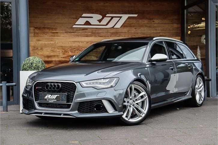 Grijs Gebruikt 2014 Audi RS6 Sport Stationwagen | € 49.950 (Eerlijke prijs) - Afbeelding 1/4