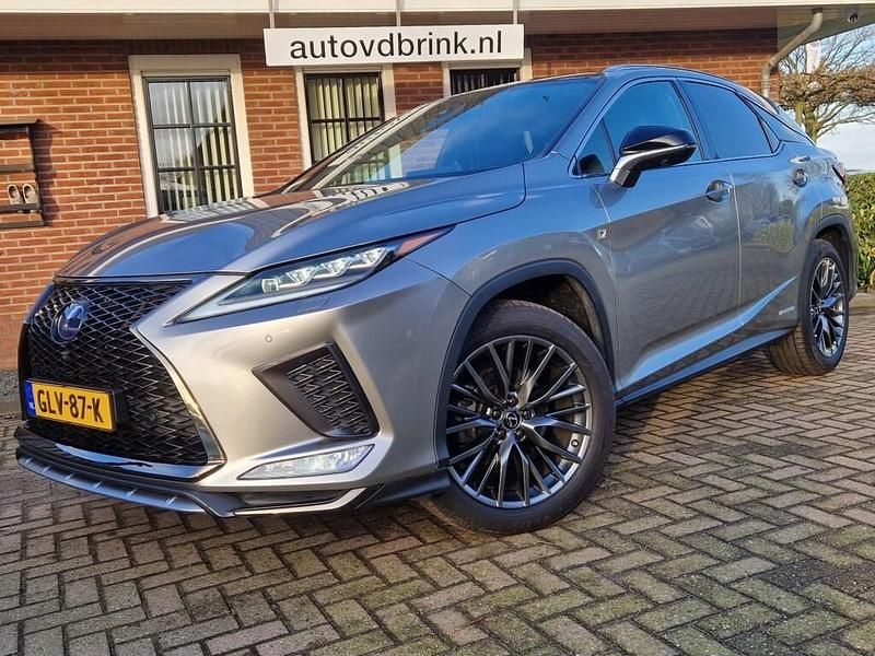 Zilver Gebruikt 2021 Lexus RX450h Sport Line SUV | € 56.990 (Eerlijke prijs) - Afbeelding 1/4