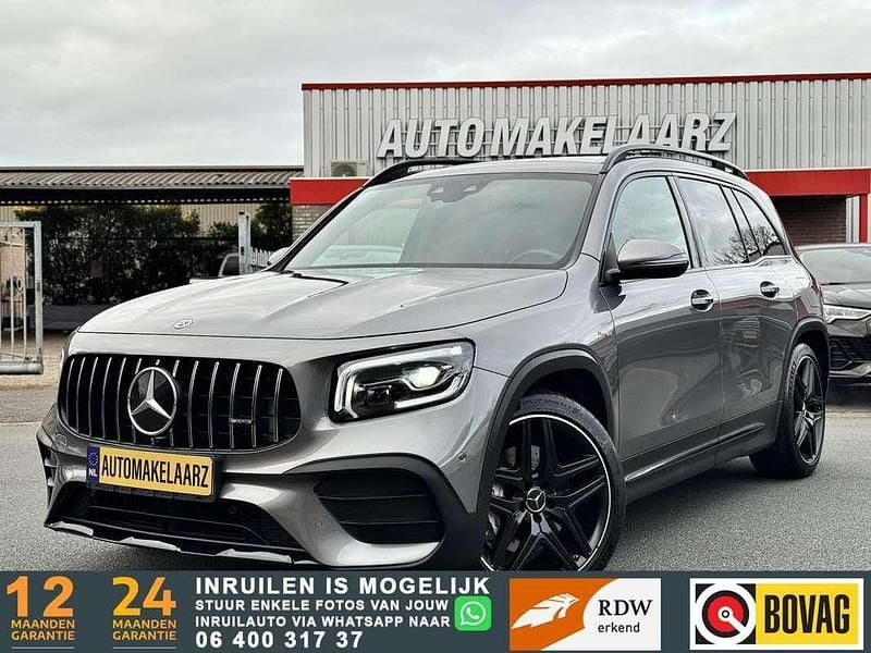 Grijs (metallic) Occasion 2022 Mercedes GLB35 AMG SUV | € 46.500 - Afbeelding 1/4