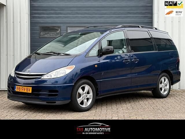 Blauw Gebruikt 2000 Toyota Previa Sol MPV | € 7.950 - Afbeelding 1/4