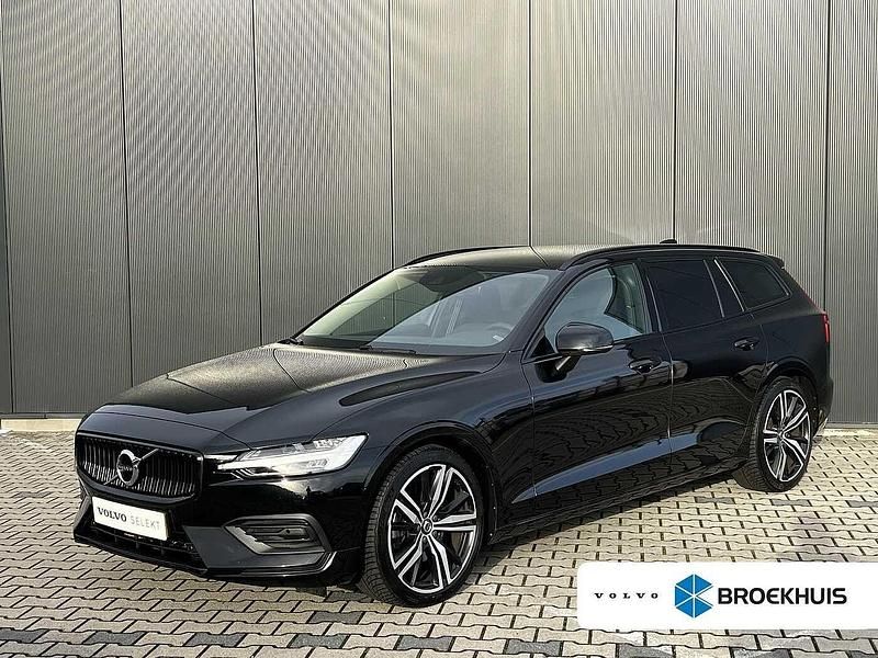 Zwart Gebruikt 2021 Volvo V60 Business Edition Stationwagen | € 26.940 (Super prijs) - Afbeelding 1/3