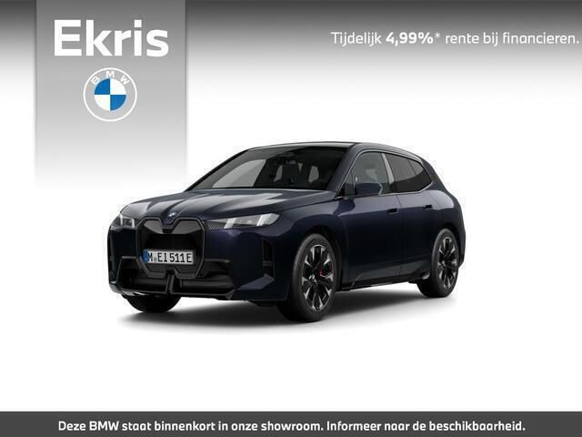 Zwart Nieuw 2025 BMW iX M Sport SUV | € 111.067 (Eerlijke prijs) - Afbeelding 1/4