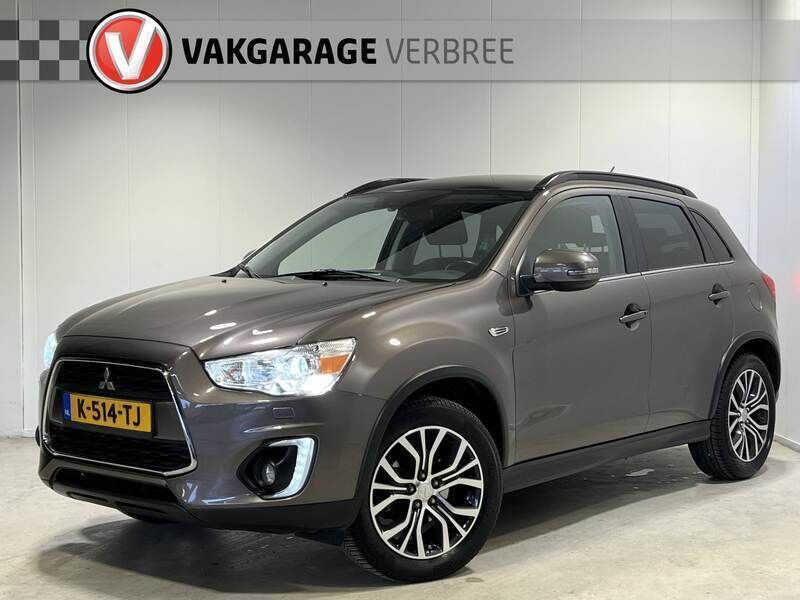 Bruin, metallic lak Gebruikt 2015 Mitsubishi ASX Intense+ SUV | € 10.440 (Eerlijke prijs) - Afbeelding 1/4