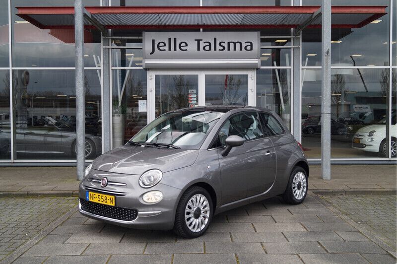 Grijs Gebruikt 2017 Fiat 500 Lounge Hatchback | € 8.745 (Goede deal) - Afbeelding 1/4