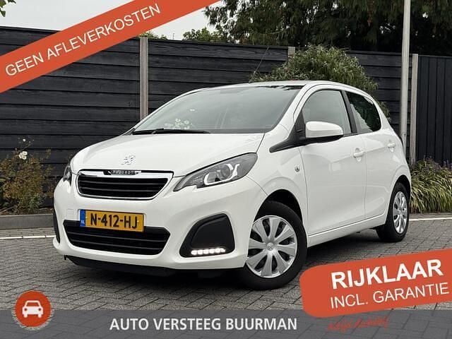 Wit Gebruikt 2021 Peugeot 108 Active Hatchback | € 9.449 (Eerlijke prijs) - Afbeelding 1/4