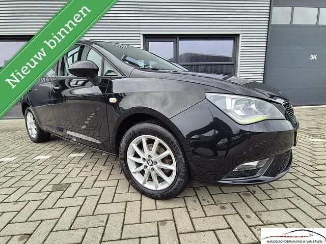 Zwart Gebruikt 2016 Seat Ibiza ST CONNECT Stationwagen | € 6.900 (Eerlijke prijs) - Afbeelding 1/4