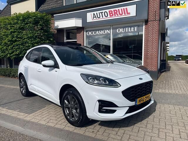 Wit Gebruikt 2021 Ford Kuga Vignale SUV | € 24.900 (Eerlijke prijs) - Afbeelding 1/4