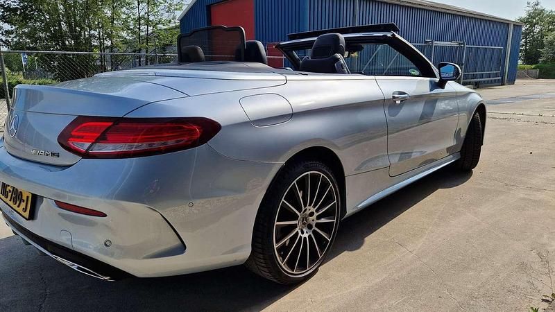 Occasion Mercedes C250 Prestige 211 PK (155 kW) 2017 Grijs Cabriolet
