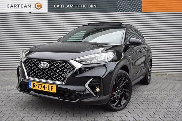 Zwart Gebruikt 2019 Hyundai Tucson N Line SUV | € 25.495 (Eerlijke prijs) - Afbeelding 1/4