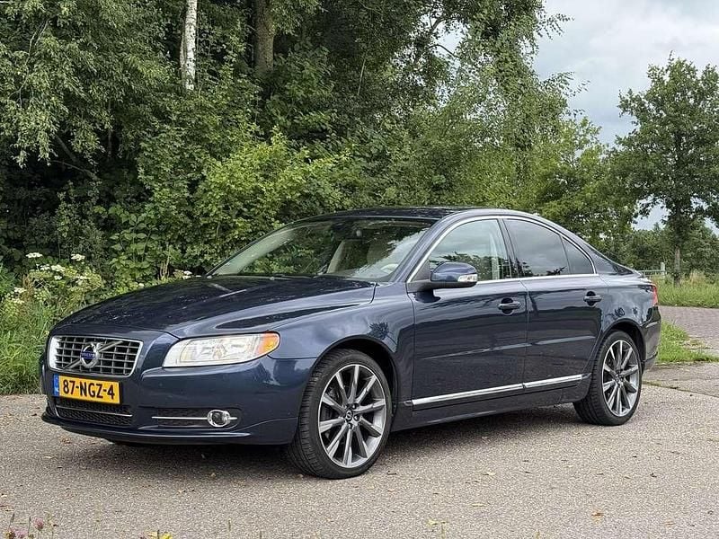 Blauw Gebruikt 2010 Volvo S80 Momentum Sedan | € 13.945 - Afbeelding 1/4
