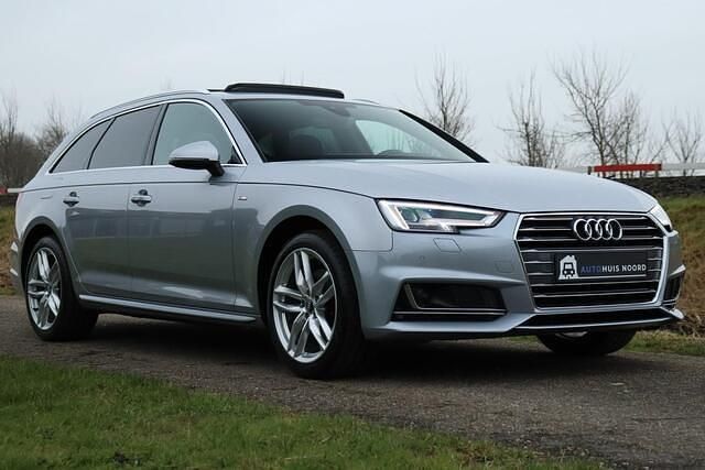 Occasion Audi A4 S-Line 150 PK (110 kW) 2017 Grijs Stationwagen