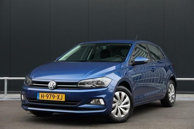 Blauw Gebruikt 2020 VW Polo Comfortline Hatchback | € 12.950 (Goede deal) - Afbeelding 1/4