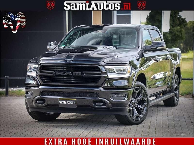 Zwart Gebruikt 2022 Dodge Ram Limited Pickup | € 54.950 (Super prijs) - Afbeelding 1/4