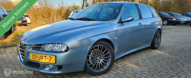 Blauw Gebruikt 2004 Alfa Romeo 156 Distinctive Sedan | € 4.350 - Afbeelding 1/4