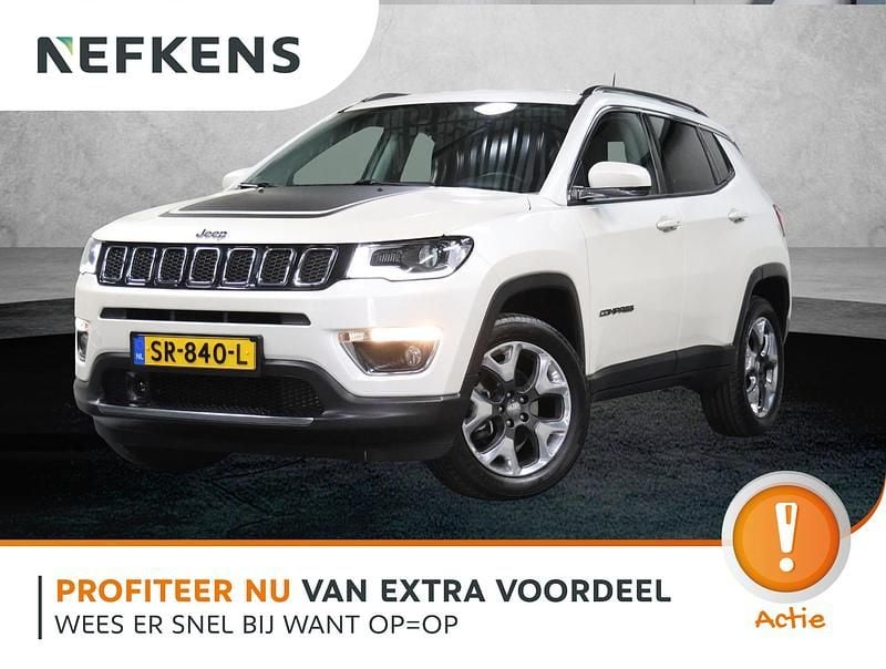 Wit Gebruikt 2018 Jeep Compass Opening Edition SUV | € 20.825 (Eerlijke prijs) - Afbeelding 1/4
