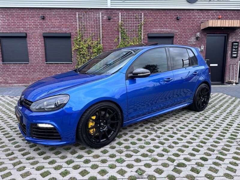 Blauw Gebruikt 2010 VW Golf VI R Stationwagen | € 18.000 - Afbeelding 1/4