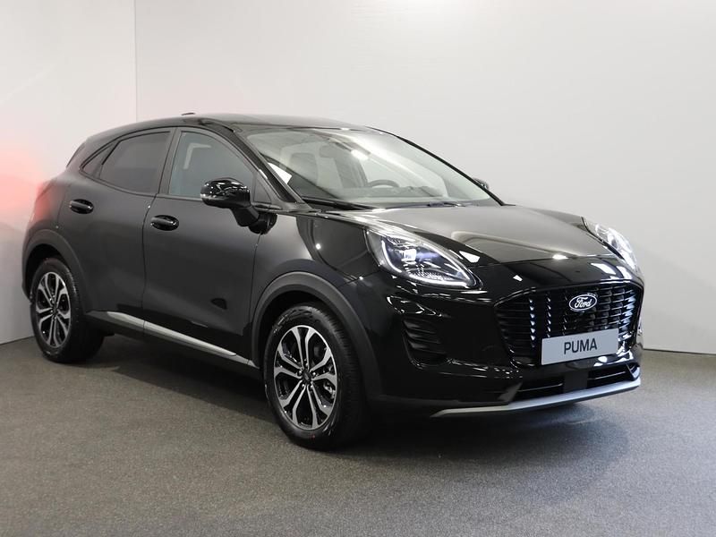 Nieuw Ford Puma Titanium 125 PK (91 kW) 2025 Agate black SUV