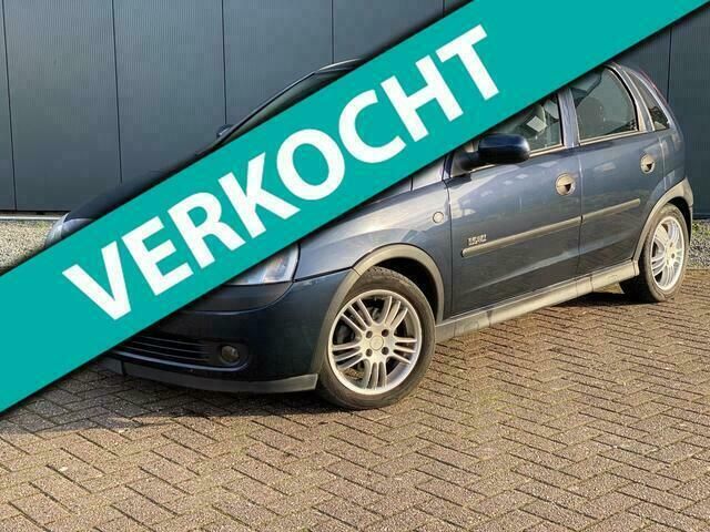 Blauw Gebruikt 2001 Opel Corsa Elegance Hatchback | € 1.445 (Goede deal) - Afbeelding 1/4