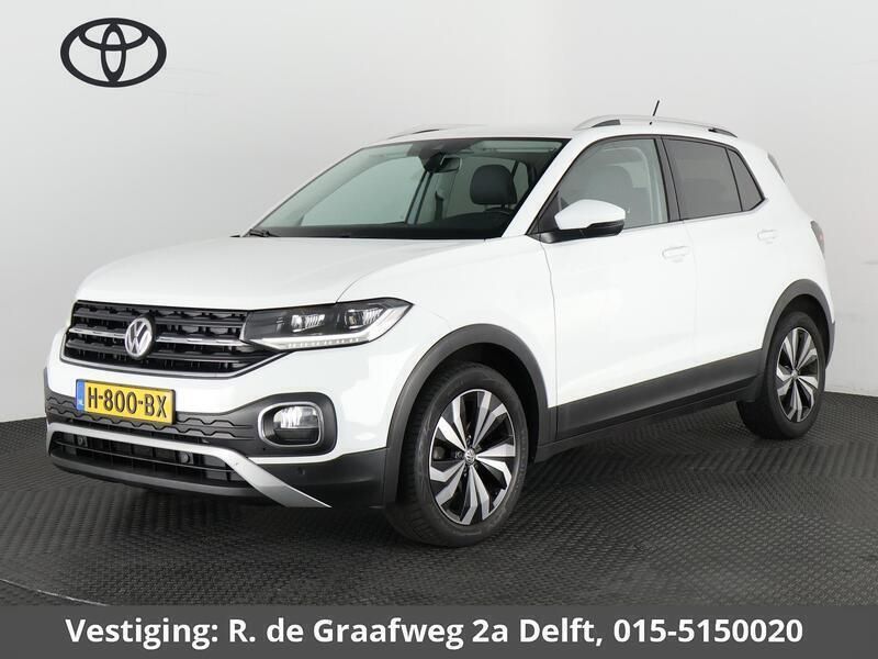 Wit Gebruikt 2020 VW T-Cross Style SUV | € 19.099 (Eerlijke prijs) - Afbeelding 1/3