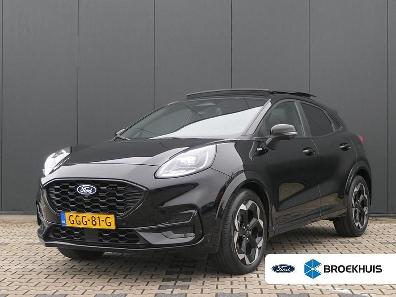Zwart Occasion 2024 Ford Puma ST-Line X SUV | € 28.440 (Eerlijke prijs) - Afbeelding 1/4