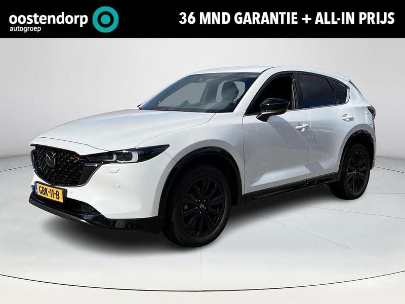 Wit Gebruikt 2024 Mazda CX-5 Homura-Line SUV | € 53.340 - Afbeelding 1/4