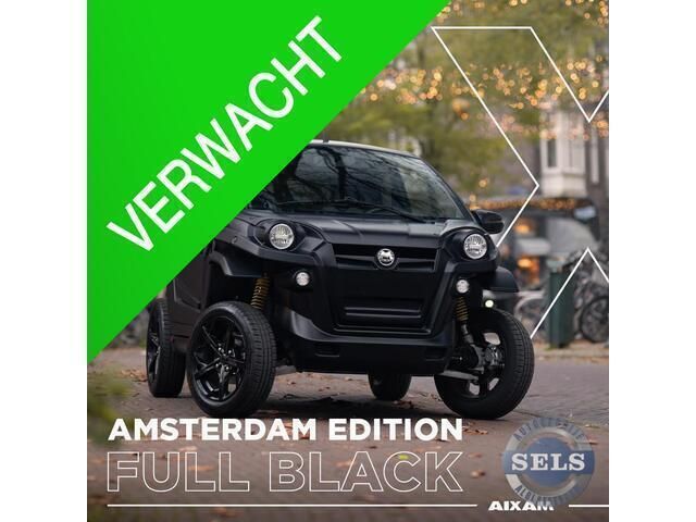 Zwart Nieuw 2025 Aixam Scouty Hatchback | € 14.999 - Afbeelding 1/4
