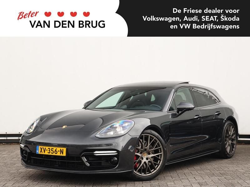 Grijs Gebruikt 2019 Porsche Panamera Sport Turismo Sedan | € 84.800 (Super prijs) - Afbeelding 1/4