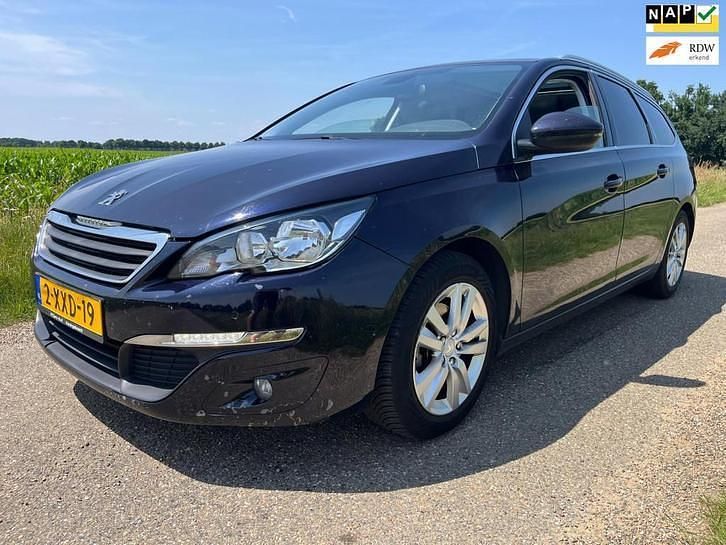 Blauw Gebruikt 2014 Peugeot 308 Stationwagen | € 4.950 (Goede deal) - Afbeelding 1/4